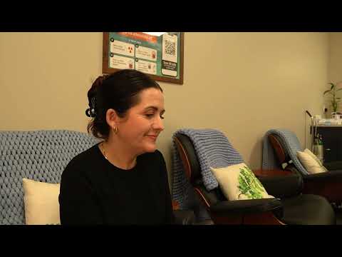 Laurie talking about their experience at Med Matrix